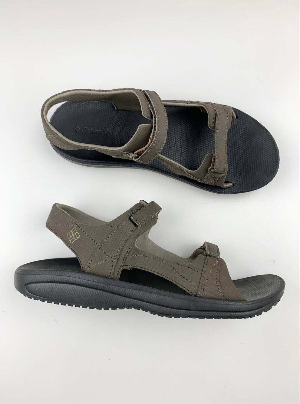 Columbia Sport Sandals Taupe Brown Women's 8 Outdoor Hiking Water Trail Walking